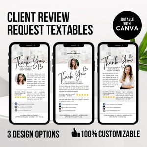 Textfähige Kundenbewertungsanfrage, Textfertige Bewertungsanfrage vom Kunden, Anfrage zur Bewertung der Wohnung, Flyer zur Bewertung, Empfehlungsflyer, Canva
