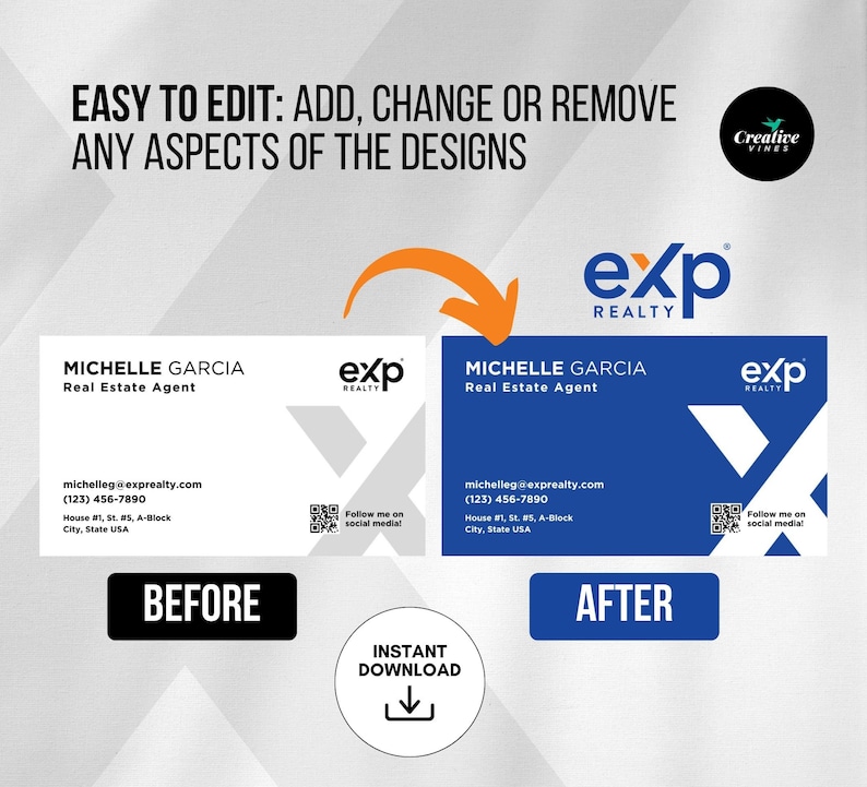 Minimalist Business Card with QR code, Luxury Business Card with QR Code, Minimalist Business Card, Minimalist Business Card Template Canva Minimalist Business Card with QR code, Luxury Business Card with QR Code, Minimalist Business Card, Minimalist