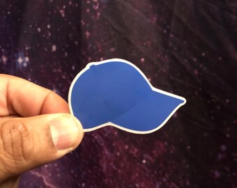CAP 2.25x1.50 Sticker - High Quality Matt Vinyl and Waterproof - For laptop, fridge or car. Great gift.