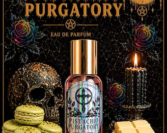 Pistachio Purgatory Perfume Oil & Spray | Pistachio Macaroon, White Chocolate, and Vanilla