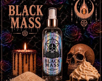 Black Mass Moisturizing Body & Hair Mist | Black Butter, Vanilla Musk, and Sandalwood
