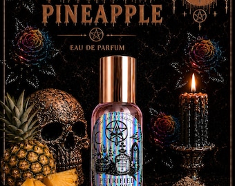 Petrified Pineapple Perfume Oil & Spray – Pineapple Cake, Rain, and Brown Sugar