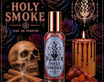 Holy Smoke Perfume Oil & Spray | Red Musk, Vanilla, and Warm Woods
