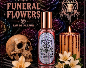Funeral Flowers Perfume Oil and Spray | Floral Gourmand, Orange Blossom & Amber