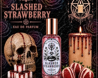 Slashed Strawberry Perfume Oil & Spray | Strawberry Vanilla Marshmallow Gourmand Fragrance