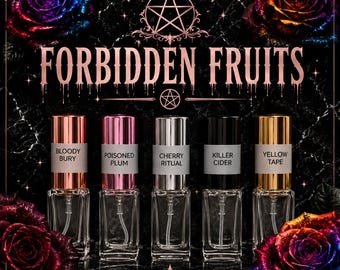 Forbidden Fruits Perfume Spray Discovery Set 3 ml | Cherry, Apple, Plum & Citrus Fragrances