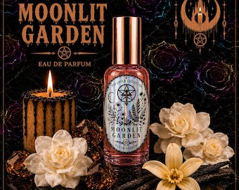 Moonlit Garden Perfume Oil & Spray | Gardenia Vanilla Amber Fragrance