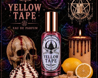 Yellow Tape Perfume Oil | Lemon Vanilla Gourmand, Tonka Bean