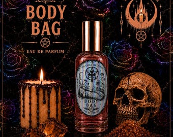 Body Bag Perfume Oil & Spray – Sweet Vanilla, Brown Sugar, Marshmallow, and Egyptian Musk