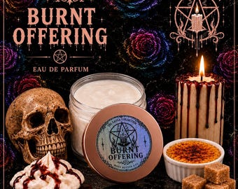 Burnt Offering Body Butter 4 oz | Marshmallow, Crème Brûlée, and Vanilla Musk
