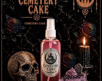 Cemetery Cake Moisturizing Body & Hair Mist | Vanilla Cake, Dirt, and Brown Sugar