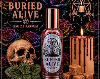 Buried Alive Perfume Oil & Spray | Patchouli Vanilla Brown Sugar Gothic Fragrance