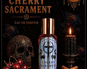 Cherry Sacrament Perfume Oil & Spray | Dark Cherry, Vanilla, and Sandalwood