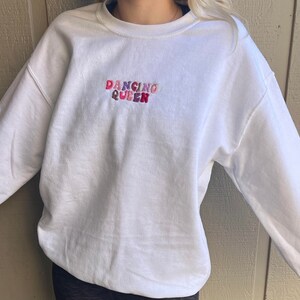 Customized Dancing Queen Unisex Crewneck Sweatshirt Hippie