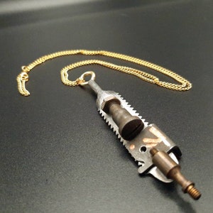 Scrap Necklace - &quot;Pilot&quot;