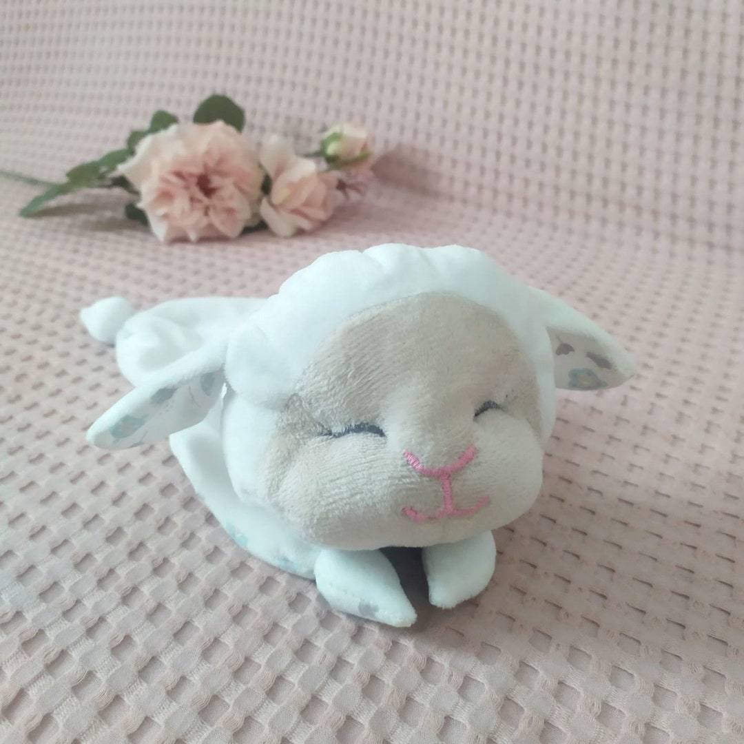 Baby Toy Blanket the Lamb/ Personalized Baby Blanket/ Lamb Etsy