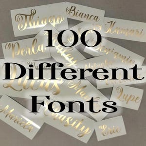 Name Sticker | Vinyl Sticker | Name Decal | Custom name Decal | Decals | Vinyl Deca | Custom Label Sticker | Personalize | Back to School