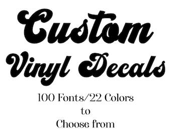 Name Sticker, Vinyl Sticker, Name Decal, Custom name Decal, Decals, Girlfriend seat, Custom Label Sticker, Personalize, School, Gift