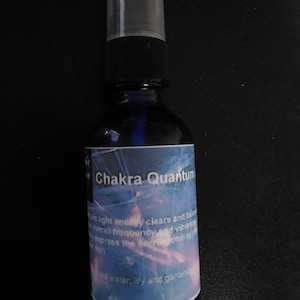 Spray de luz cuántica de chakras