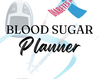 Blood Sugar Planner