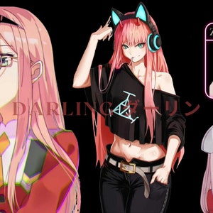 Darling In The FranXX Face Of Zero Two And Back View HD Anime Wallpapers, HD Wallpapers