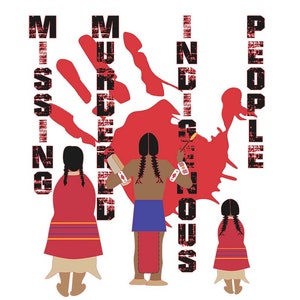 MMIP Digital Art Digital Art Missing Murdered Indigenous People PNG download one time download