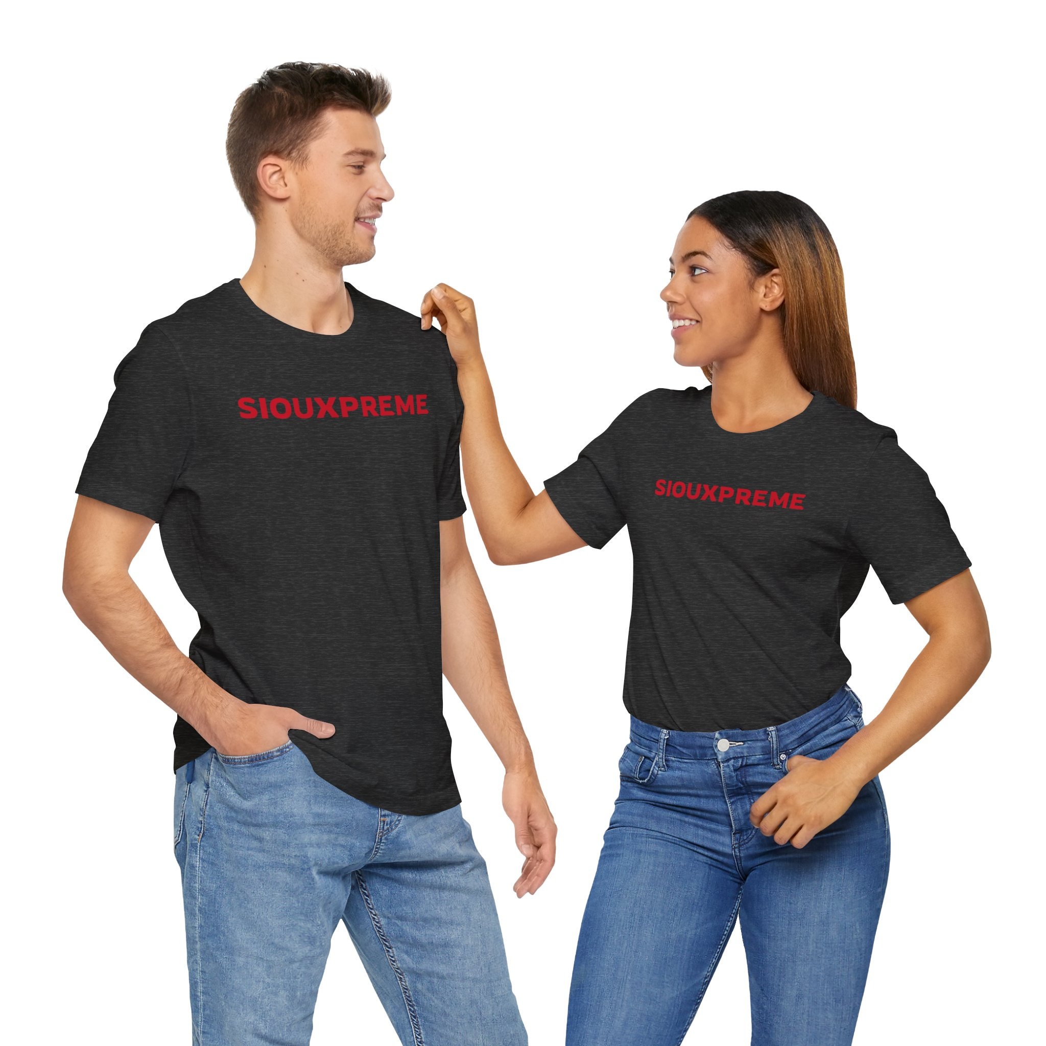 Siouxpreme Unisex Jersey Short Sleeve Tee First Nation Tshirt Indigenous Novelty T-shirt Native Sioux Shirt Gift