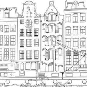Amsterdam Line Art, Malseite
