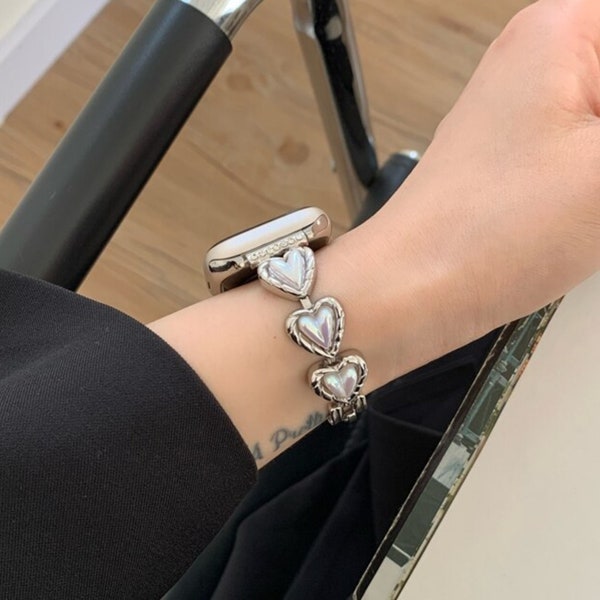 Luxury Diamond Watch Bracelet for Apple Watch Women 49 45 44 42 41 40 38mm Designed Perfect for any Occasion Series 9 8 7 6 5 4 3 2 1 SE