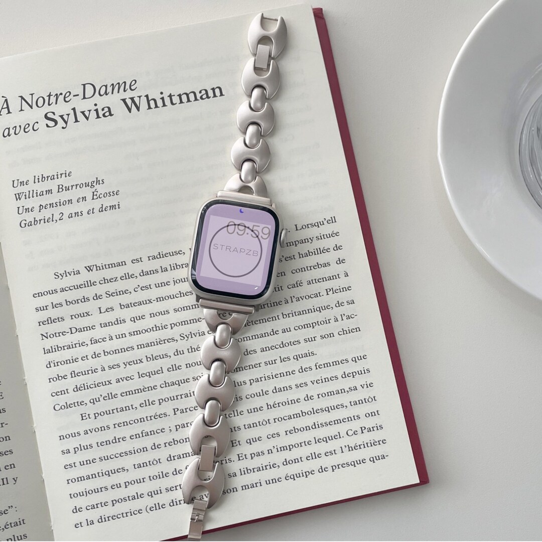 Apple Watch Starlight Metal Strap Circular Style Bracelet Women Wrist