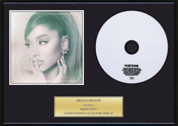 ARIANA GRANDE Framed Album Display With Authentic CD - Etsy Australia