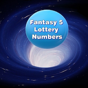 Fantasy 5 Number Lottery game Spell Money Win Jackpot Lotto gambling