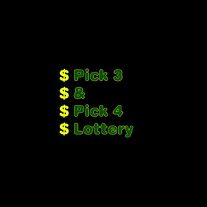 Pick 3 and 4 lottery numbers win cash money gamble