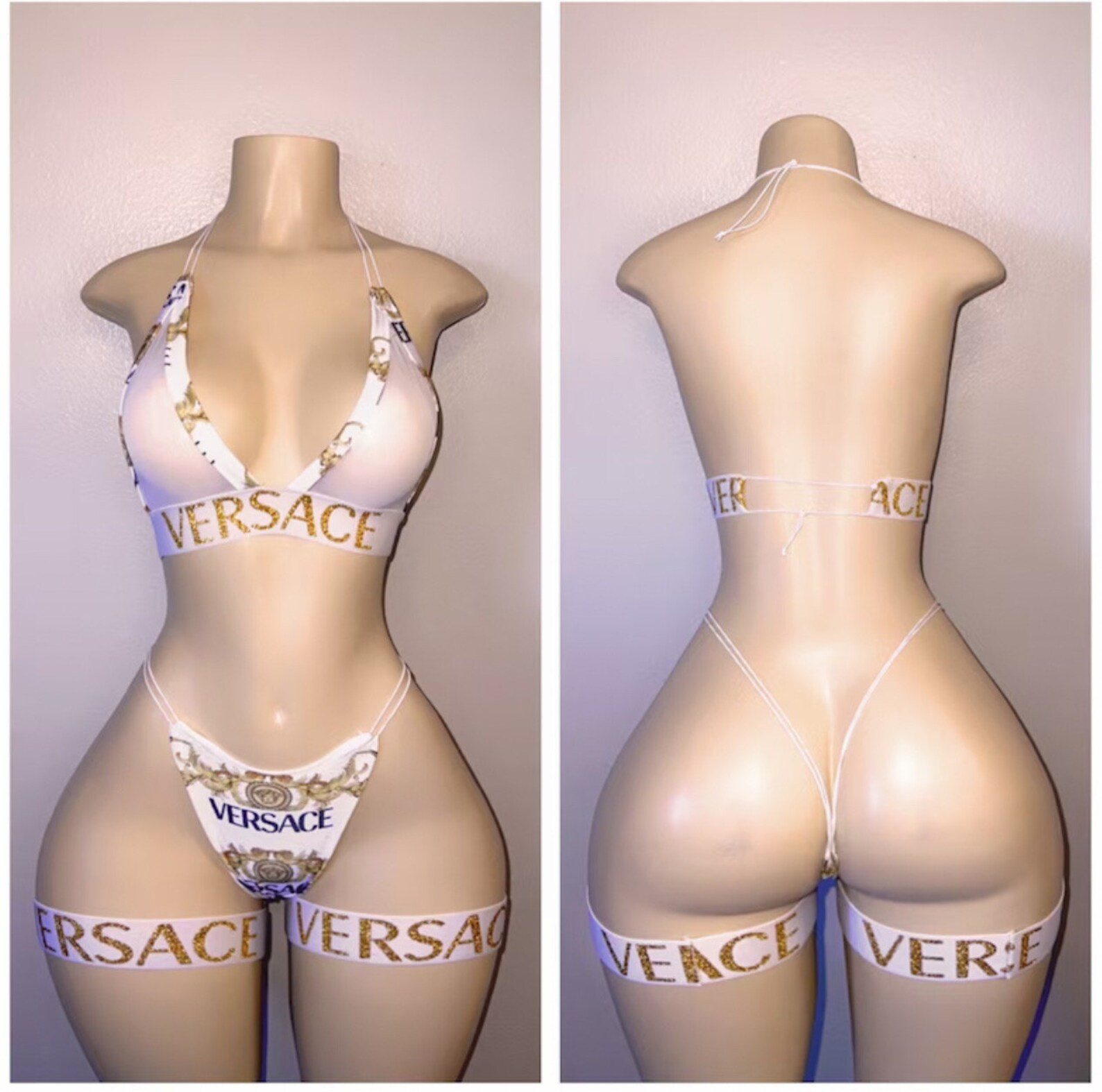 Exotic Dancewear garter set