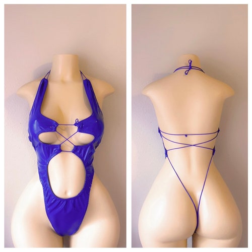 Exotic Dancewear LEATHER ONE PIECE Etsy