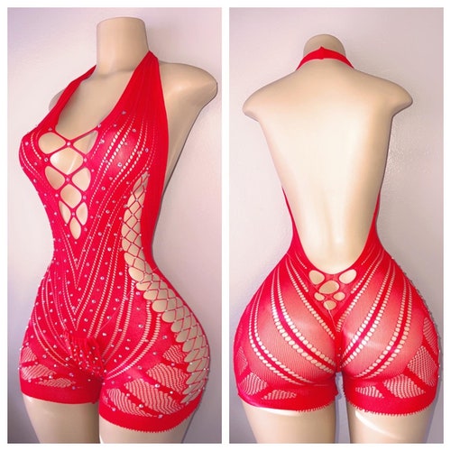 Exotic Dancewear LACE Two Piece Fits XSL Etsy