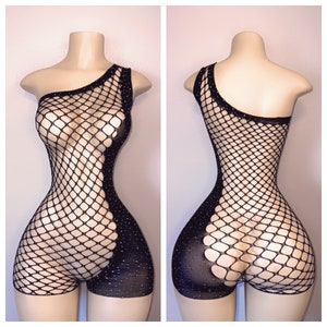 Exotic Dancewear LACE ROMPER fits XS-M