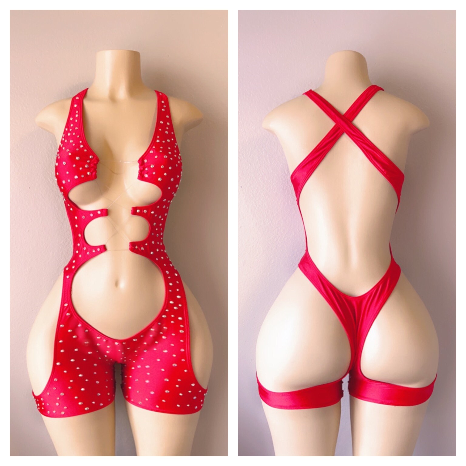 Stripper Outfits One Piece - Etsy