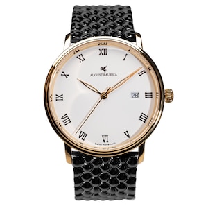 Stylish Mens Watches - Cool Vintage Wristwatches,Groomsmen Gifts,Snakeskin Steel, Vvs Watches Ap,Orthodox Icon,Good Luck Charm,Dragon Slayer