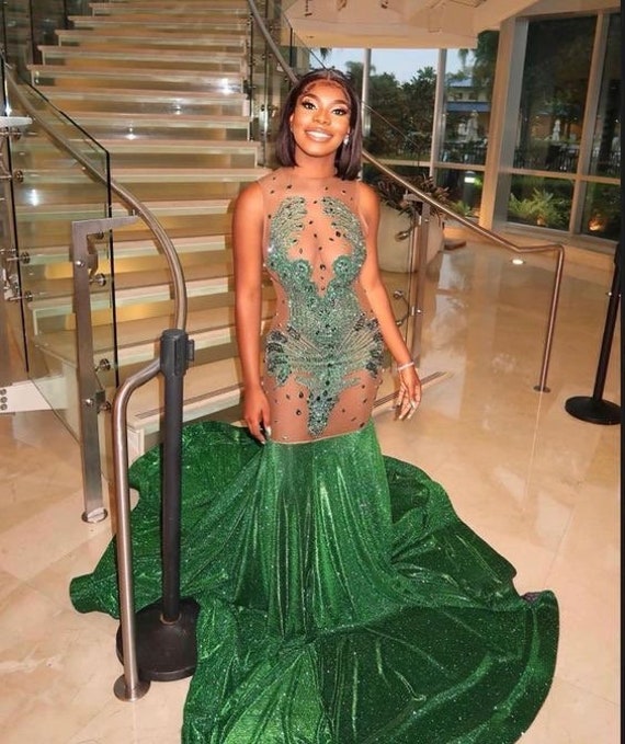 Prom on sale dress applique