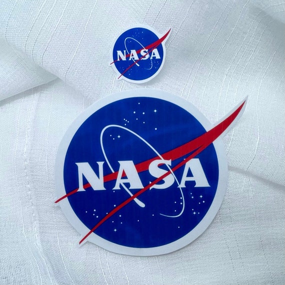 Nasa Sticker / Space Sticker / Nasa Logo Sticker / Laptop Stickers /  Skateboard Stickers / Customizable Stickers / Hydroflask NASA Sticker -   España