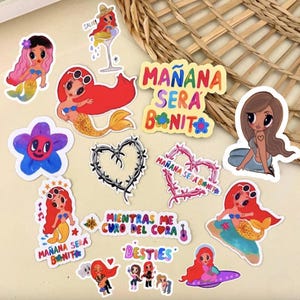 Manana Sera Bonito Sticker, Karol G Sticker, La Bichota Sticker, Bichota Sticker, Manana Sera mas bonito, Manana Sera Mas Bonito Karol G