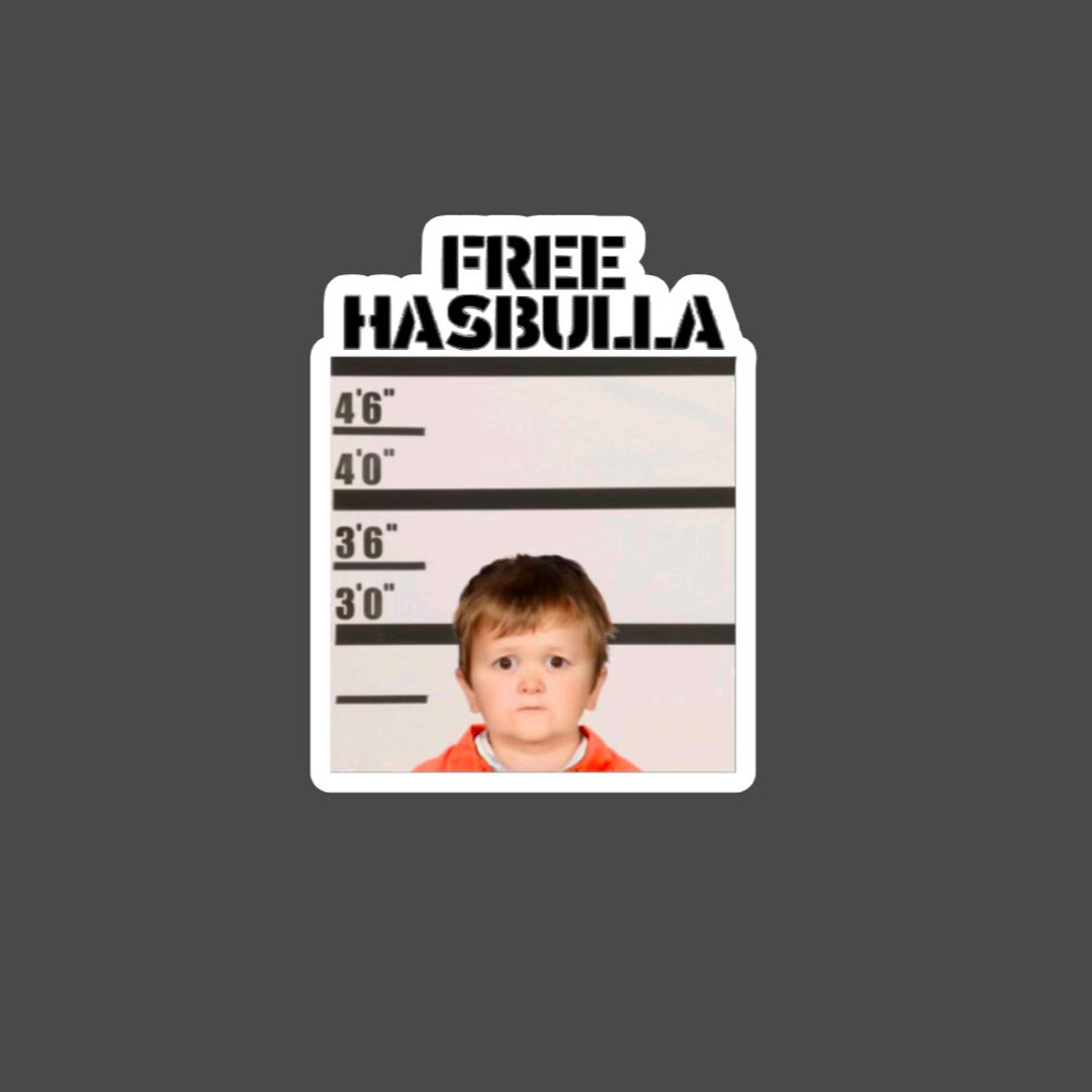 Hasbulla Sticker, Free Hasbulla Sticker, Hasbulla Decal, MMA Sticker