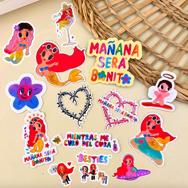 Sticker Manana Sera Bonito, Sticker Karol G, Sticker La Bichota, Sticker Bichota, Manana sera mas bonito, Manana Sera Mas Bonito Karol G