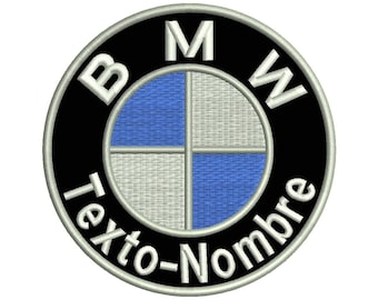 Anpassbarer bestickter BMW-Aufnäher