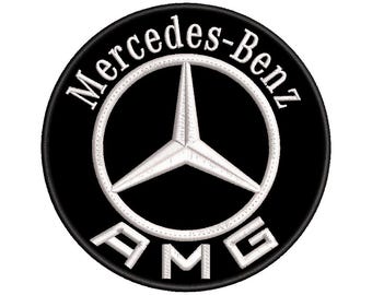 Toppa ricamata termoadesiva MERCEDES AMG