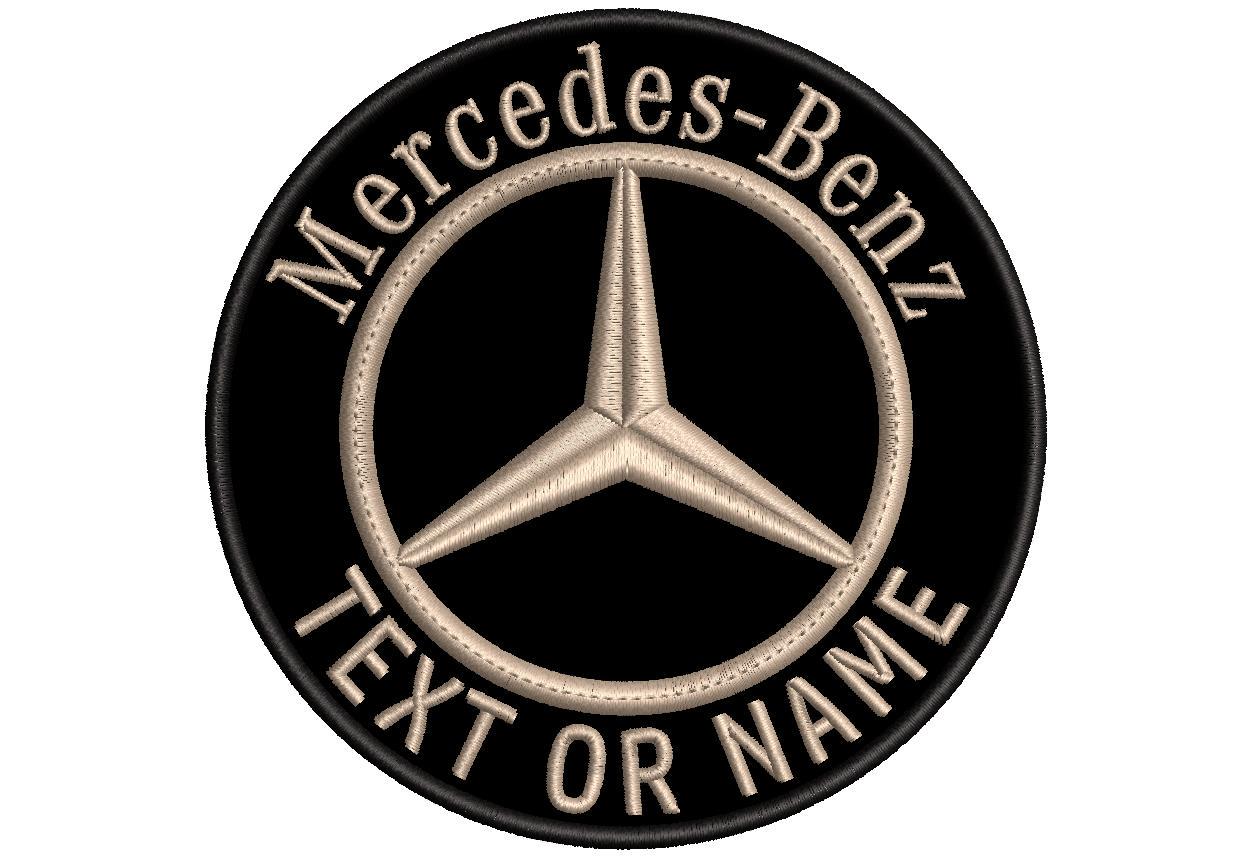 1000 Iron On Patches Embroidery Patch, Iron On Patch,sew On Patch, Mercedes Text Jeep Fan Aufnäher
