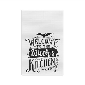 Welcome to Witch's Kitchen Tea Towel
