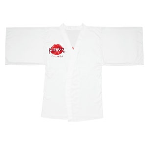 Kiss Me I'm a Witch White Robe
