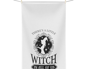 There's a Little Witch in All of Us Tea Towel